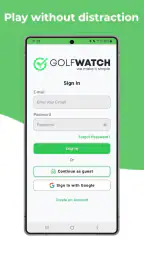 GolfWatch screenshot