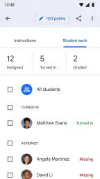Google 클래스룸 screenshot
