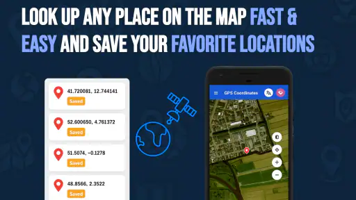 GPS Coordinates Tracker screenshot