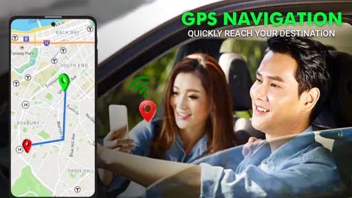 GPS Maps Voice Navigation App screenshot