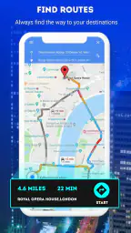 GPS Navigation - GPS 음성 내비게이션 screenshot