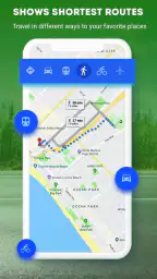GPS Navigation - GPS 음성 내비게이션 screenshot