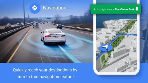 GPS Navigation - GPS 음성 내비게이션 screenshot