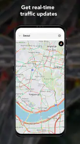 GPS 지도, 내비게이션, 나침반, 날씨 및 교통 screenshot