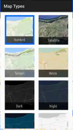 GPS 지도 및 GPS 좌표 screenshot