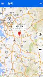 GPS 지도 및 GPS 좌표 screenshot