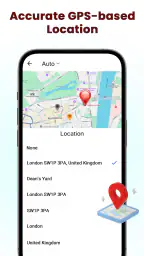GPS 지도 카메라: 타임스탬프 캠 screenshot