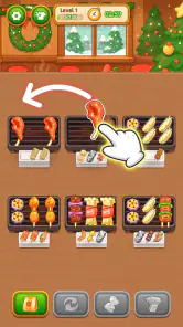 Grill Sort - 고기구이, 바비큐 맞추기 screenshot