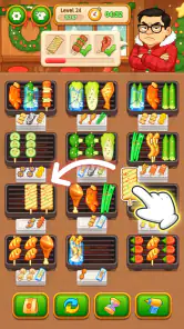 Grill Sort - 고기구이, 바비큐 맞추기 screenshot