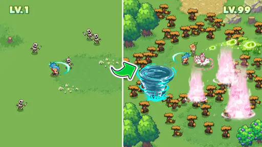Guardian War: RPG 픽셀 영웅 screenshot