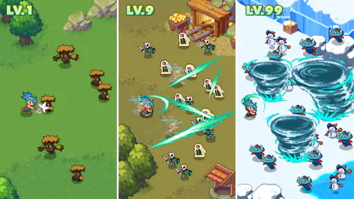 Guardian War: RPG 픽셀 영웅 screenshot