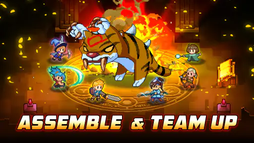Guardian War: RPG 픽셀 영웅 screenshot
