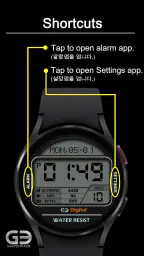 GYD001: Retro watchface screenshot