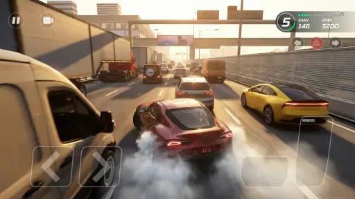 Highway Racer Pro - 자동차 게임 screenshot
