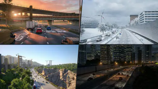 Highway Racer Pro - 자동차 게임 screenshot