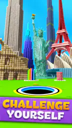 HoleCraft - Black Hole 3D Game screenshot