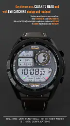 ILLUMINATOR Digital Watch face screenshot