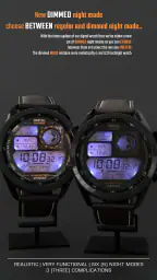 ILLUMINATOR Digital Watch face screenshot