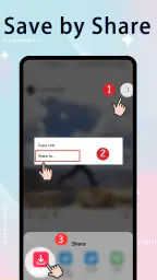 InstSaver: 비디오 다운로더: 스토리 세이버 screenshot