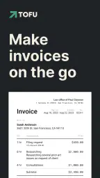 Invoice Maker Tofu & Receipts screenshot