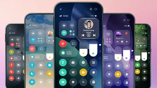 iOS 제어 센터 - 패널 screenshot