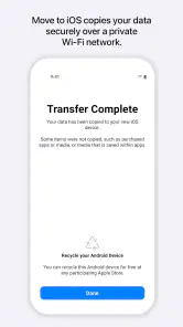 iOS로 이동 screenshot