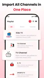 IPTV Online Player: Live TV screenshot