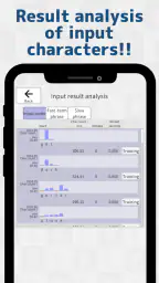 Japanese Flick Typing app screenshot