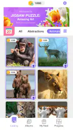 Jigsaw Puzzles Amazing Art screenshot