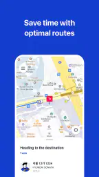 k.ride - taxi, cab, korea trip screenshot