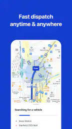 k.ride - taxi, cab, korea trip screenshot