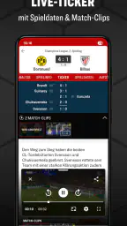 kicker Fußball News screenshot