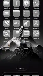 Launcher iOS 26 Theme screenshot
