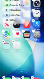 Launcher iOS 26 Theme screenshot