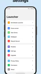 Launcher OS 18 screenshot