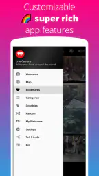 Live Camera — 온라인 웹캠, 어스 캠 감시 screenshot