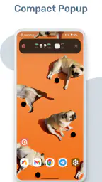 MaterialPods: AirPods battery screenshot