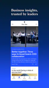 McKinsey Insights screenshot