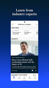 McKinsey Insights screenshot