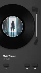 MD Vinyl - 음악 플레이어 위젯 screenshot