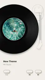 MD Vinyl - 음악 플레이어 위젯 screenshot