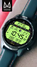 MD112 Digital watch face screenshot