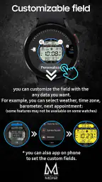 MD112 Digital watch face screenshot