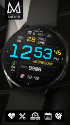 MD131 - Digital watch face screenshot