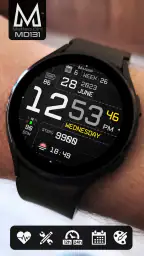 MD131 - Digital watch face screenshot