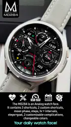 MD284 Analog watch face screenshot