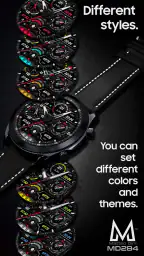 MD284 Analog watch face screenshot