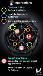 MD284 Analog watch face screenshot