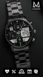 MD295 Analog watch face screenshot