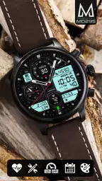 MD295 Analog watch face screenshot